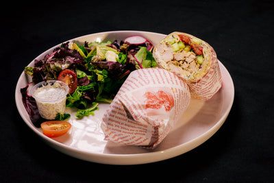 Mediterranean Breeze Chicken Tzatziki Wrap