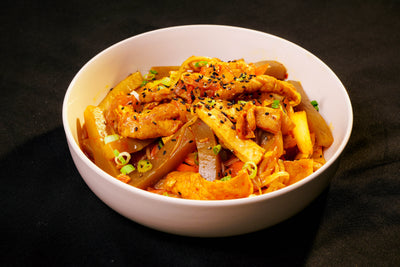 Stir Fry Kimchi Beef with Konjac