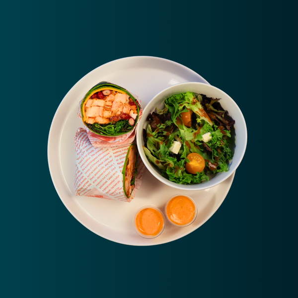 Mexican-Style Grilled Chicken Wrap
