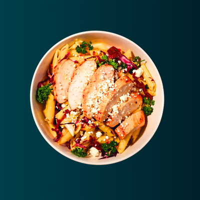 Radicchio Pasta Chicken Salad