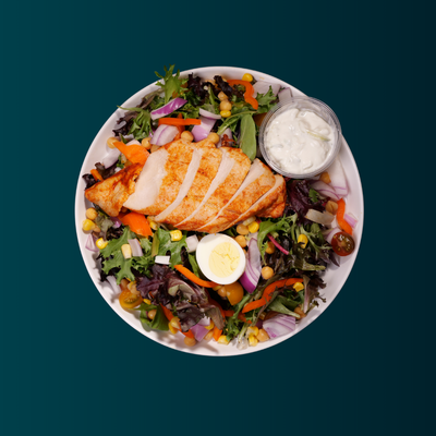 Mediterranean Chicken Breast Salad