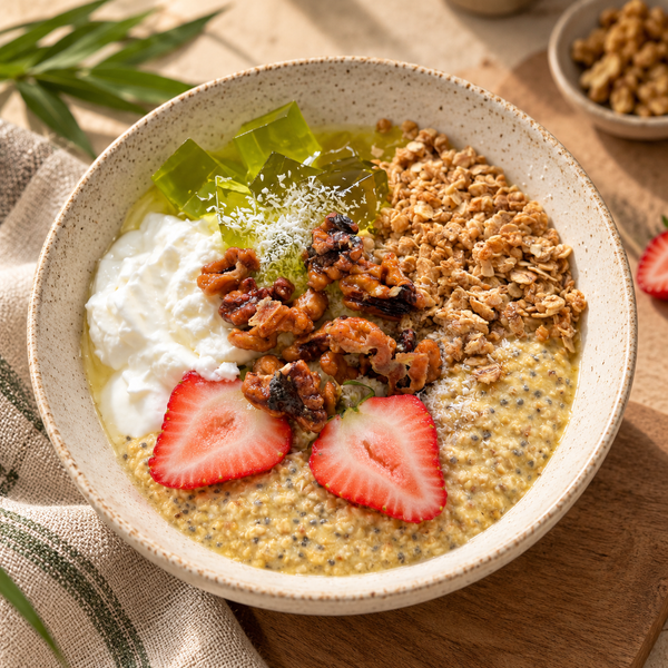 Pandan Pistachio Amber Crunch Bowl