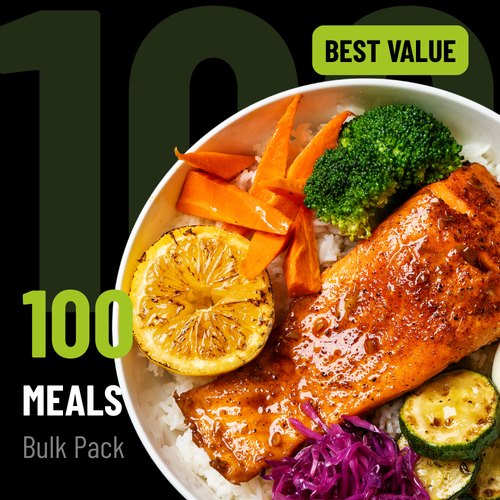 100 Meals Bulk Pack - B-Box Vancouver meal delivery