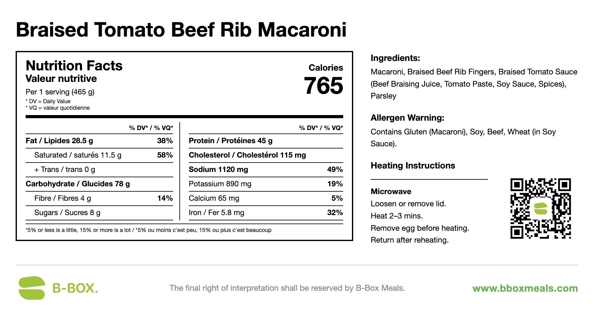 Braised Beef Rib Macaroni