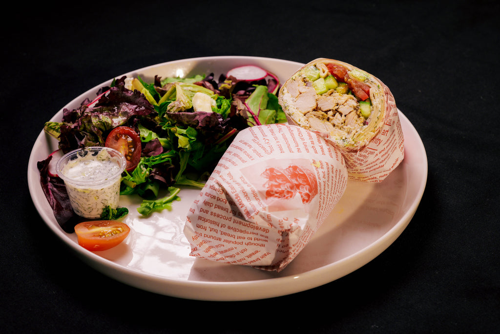 Mediterranean Playmaker Chicken Tzatziki Wrap