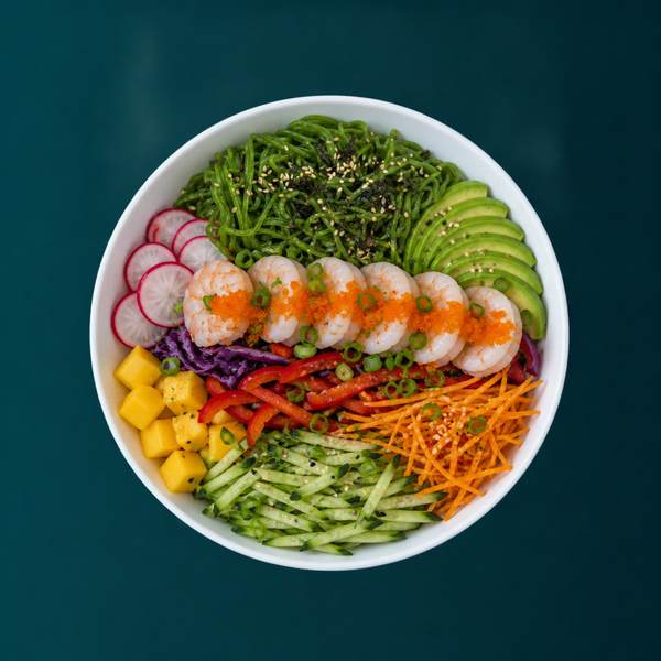 Verdant Breeze Sichuan Peppercorn Shrimp Noodles