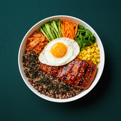 Korean Gochujang Chicken Rice Box