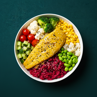 Ruby Curry Fish Fillet Rice Box