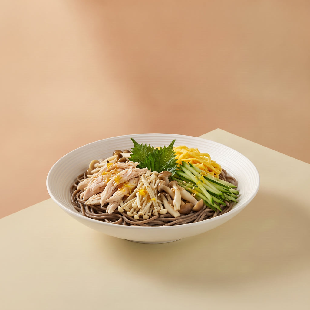Yuzu Chicken & Mushroom Soba