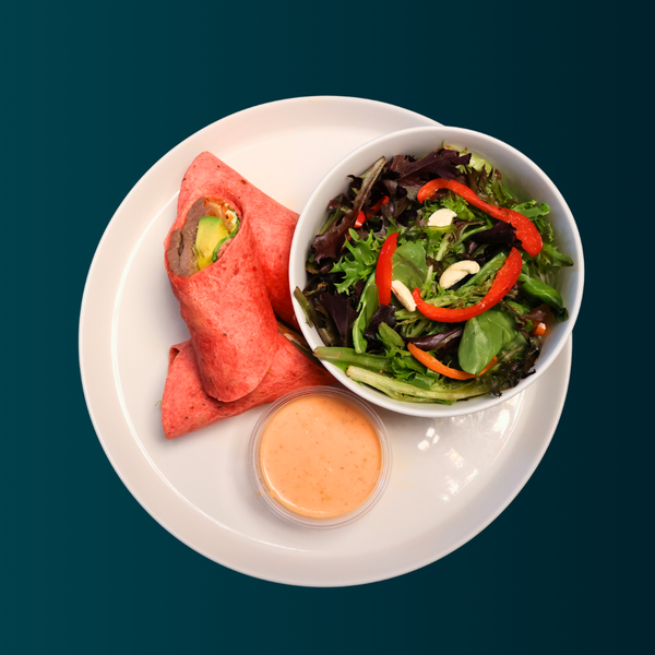 Korean Kimchi Spicy Beef Wrap