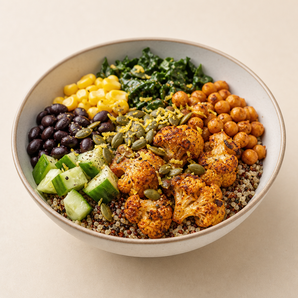 Charred Cauliflower & Quinoa Salad (Veg)