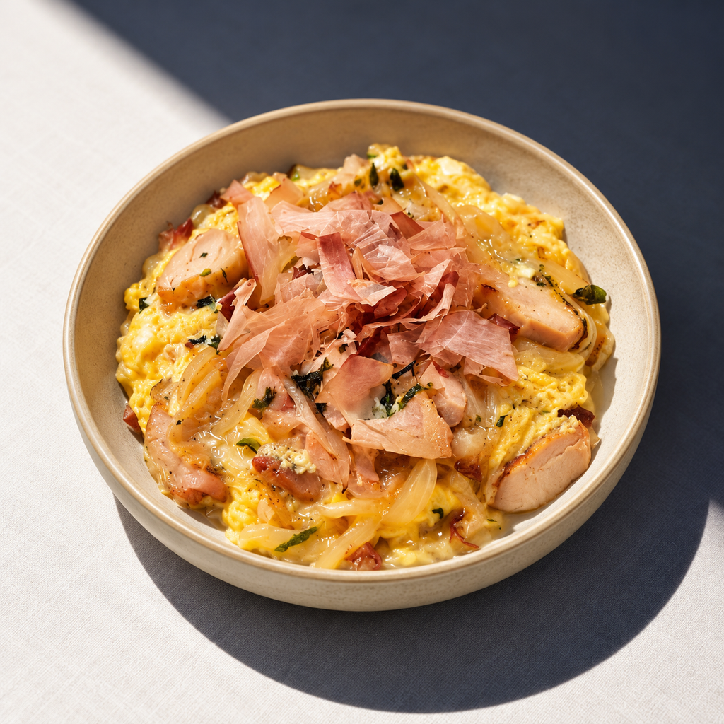 Sesame Bonito Oyakodon
