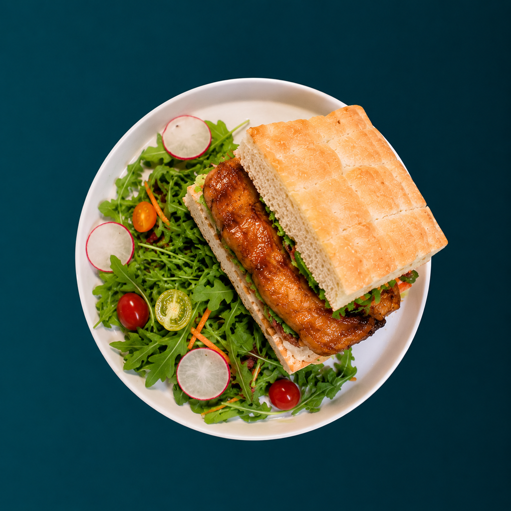 Japanese Teriyaki Chicken Sandwich