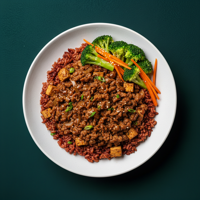 Taiwanese Braised Pork Rice Bowl