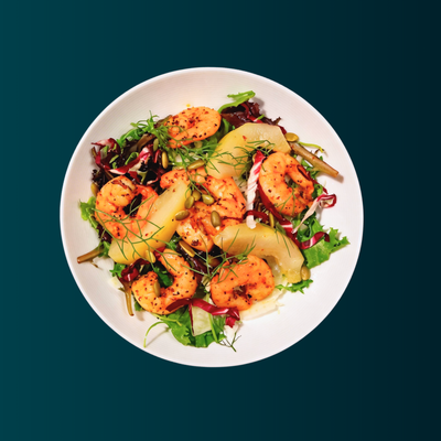 Fennel, Pear & Shrimp Salad