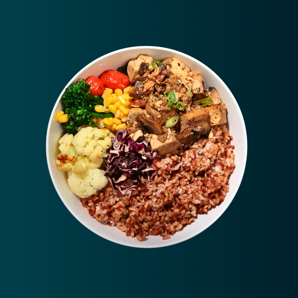 Teriyaki Tofu Rice Bowl (Veg)