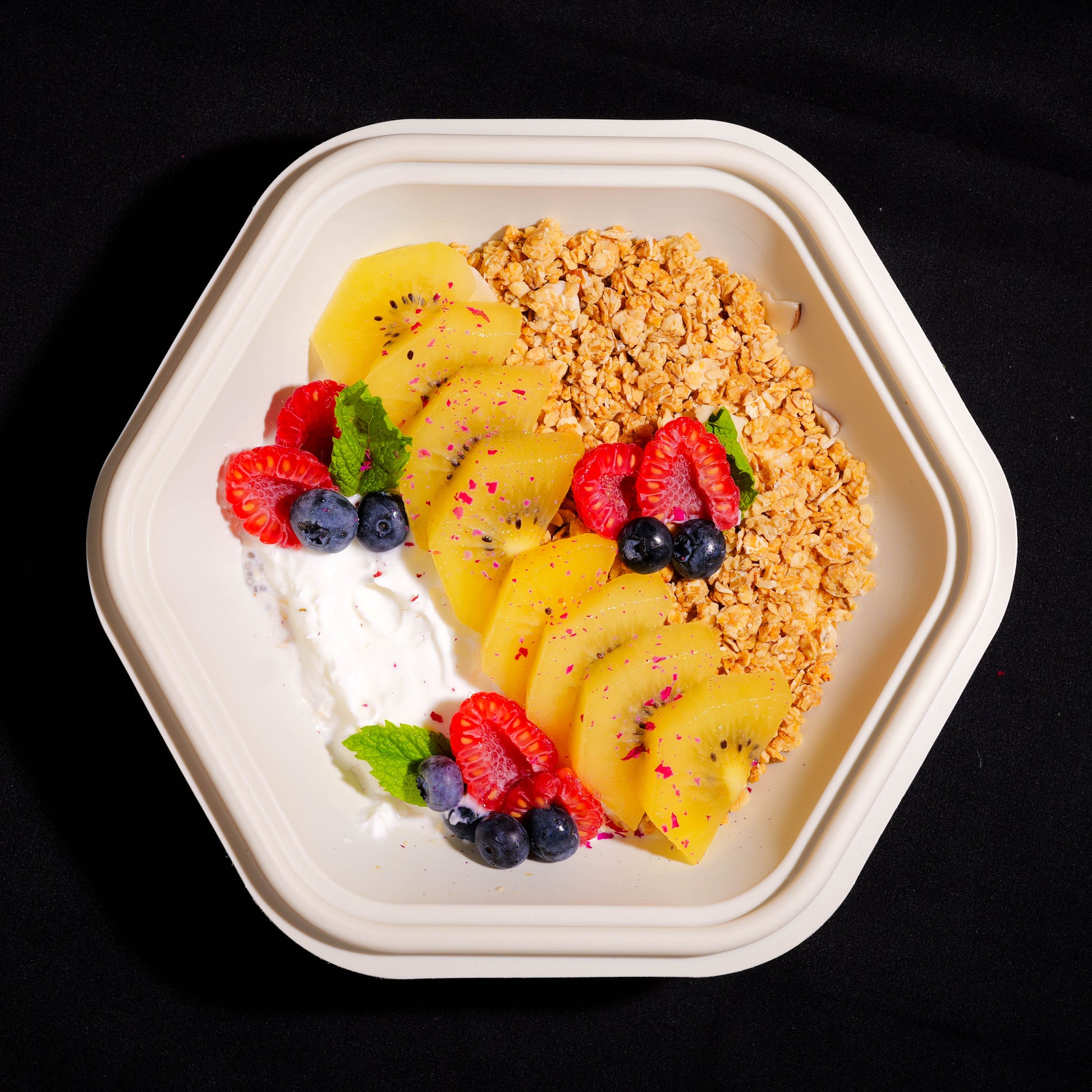 Kiwi & Berry Yogurt Bowl