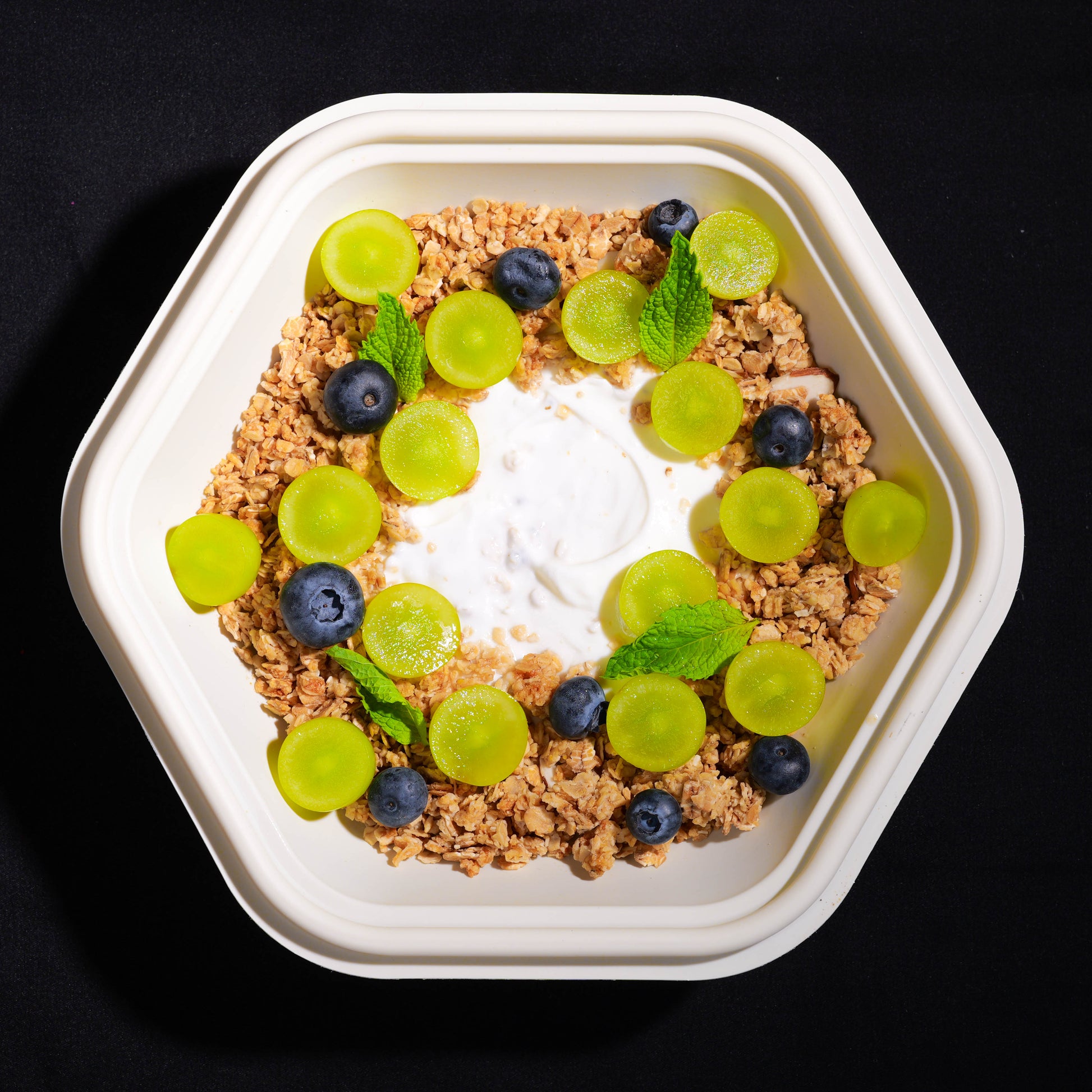 Blueberry & Green Grape Yogurt Bowl