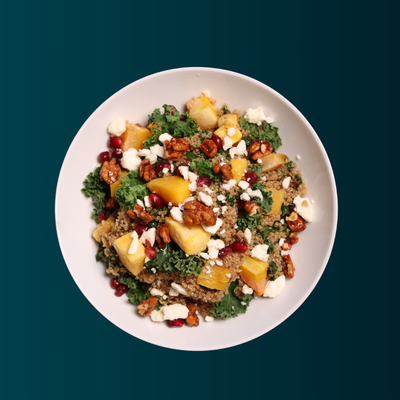 Pumpkin Quinoa Bowl (Vegetarian)