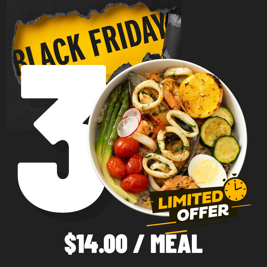 【Black Friday】30 Meals Package