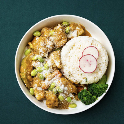 Thai Yellow Curry Beef Rice Box