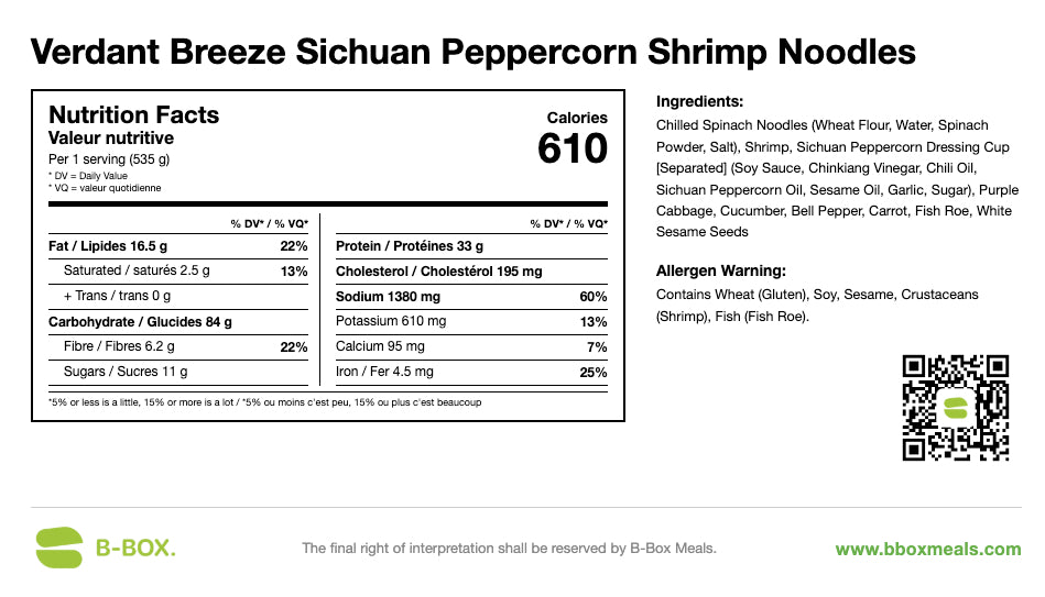 Verdant Breeze Sichuan Peppercorn Shrimp Noodles