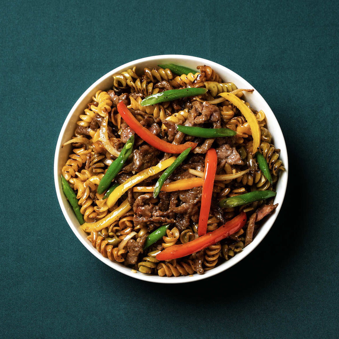 Black Pepper Angus Beef Pasta - B-BOX.