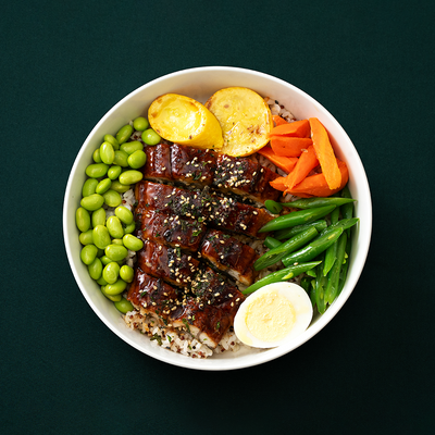 San Diego Eel Rice Box with Vegetables