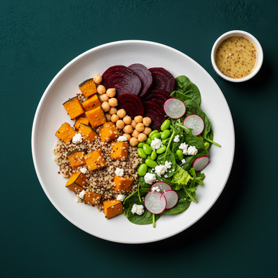 Harvest Quinoa Salad (Vegetarian)