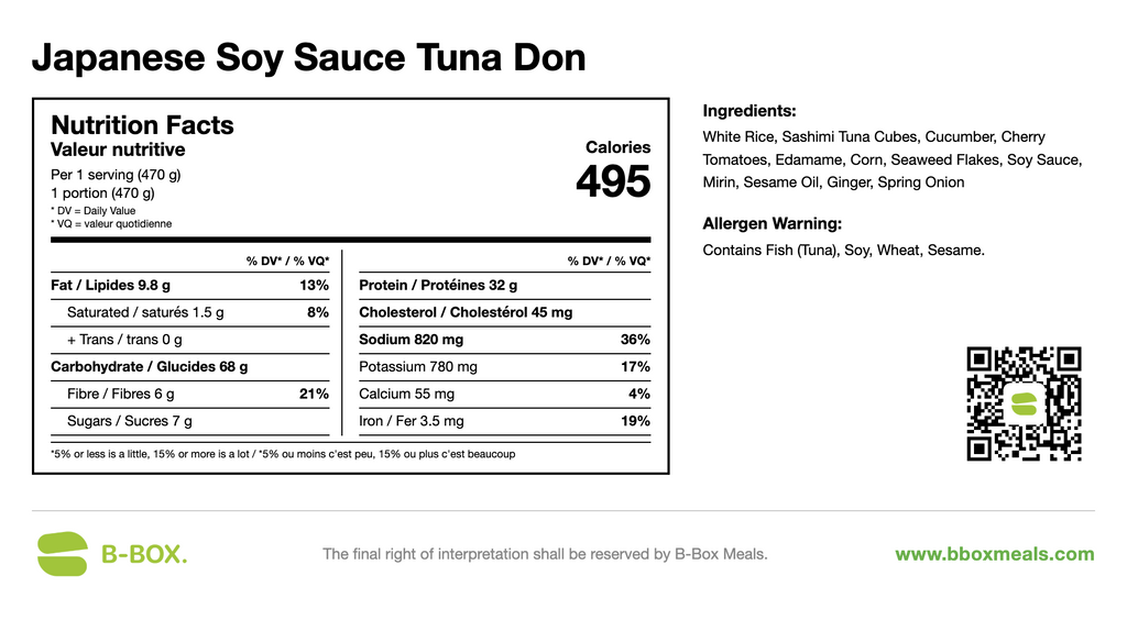 Japanese Soy Sauce Tuna Don