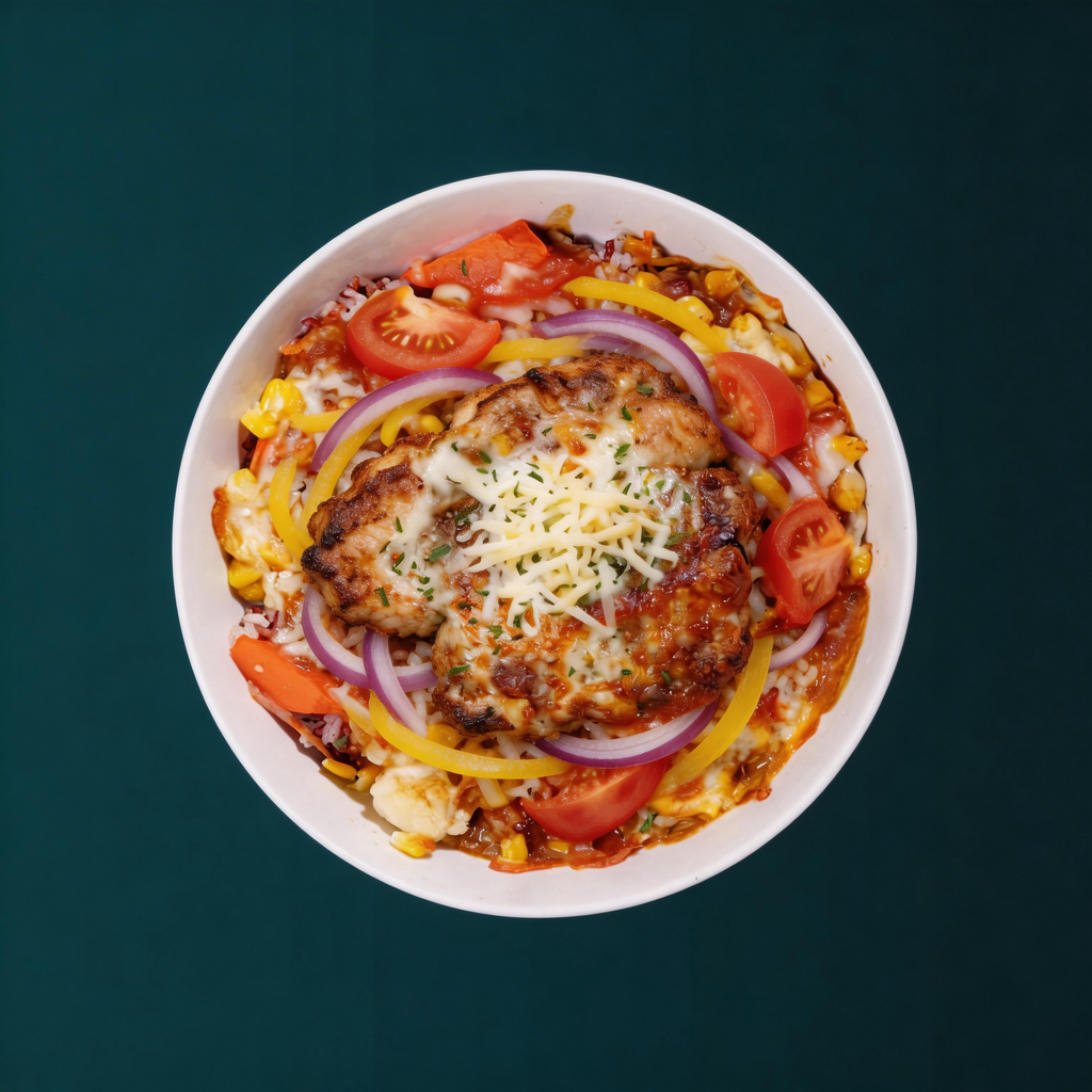 Hong Kong Style Tomato Chicken Baked Rice