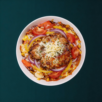 Hong Kong Style Tomato Chicken Baked Rice