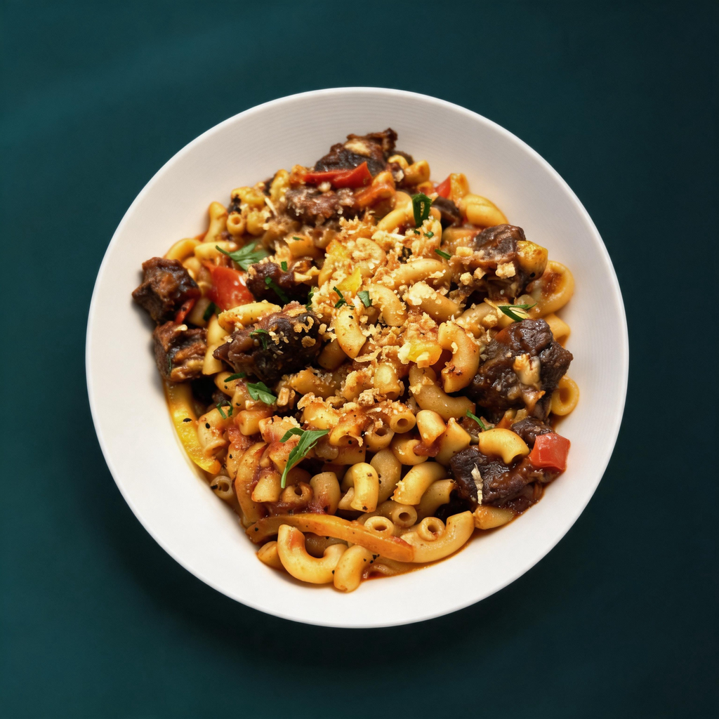 Braised Beef Rib Macaroni